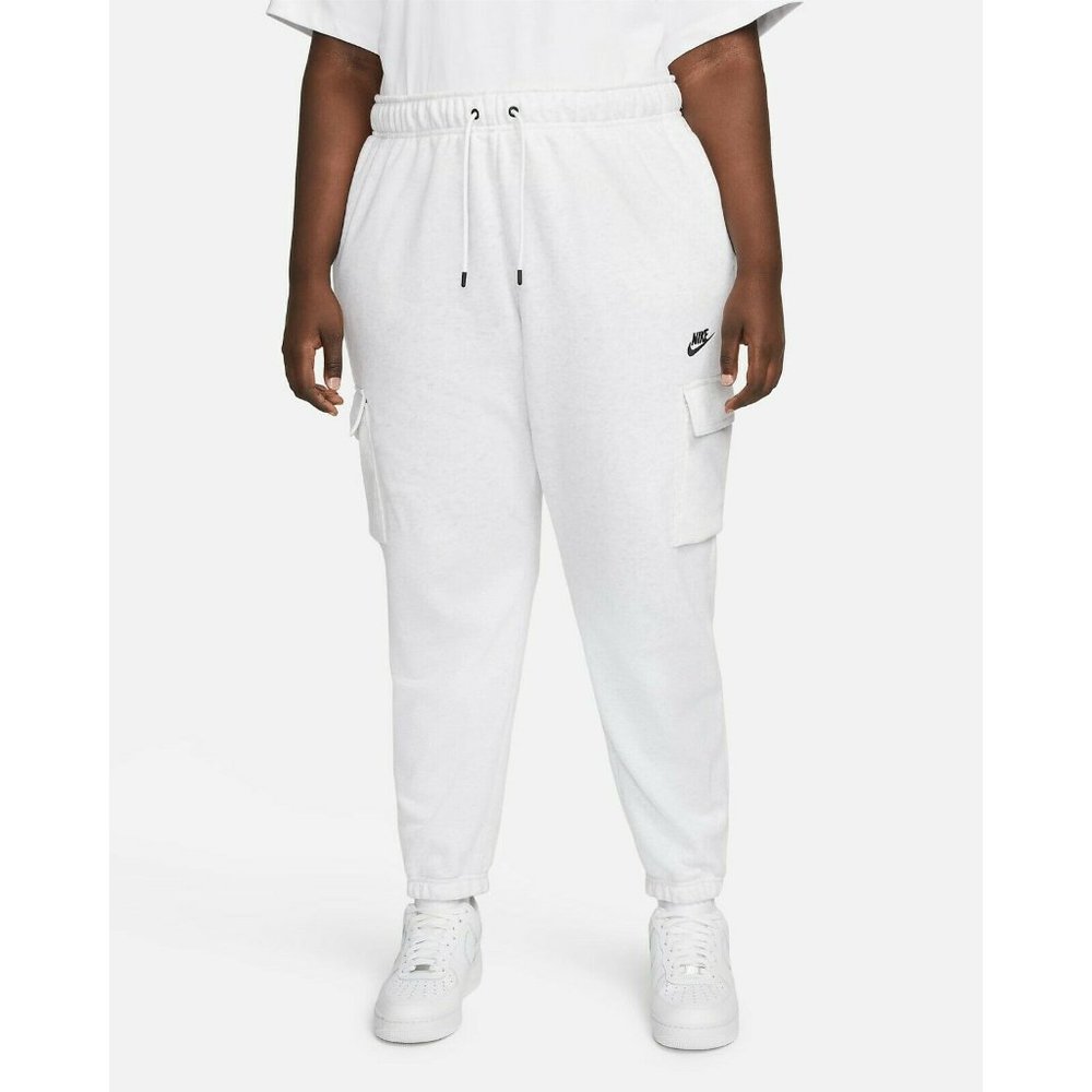 Nike Sportswear Essentials Women's Pants (Plus Size) 3X Birch Heather DJ6699-051